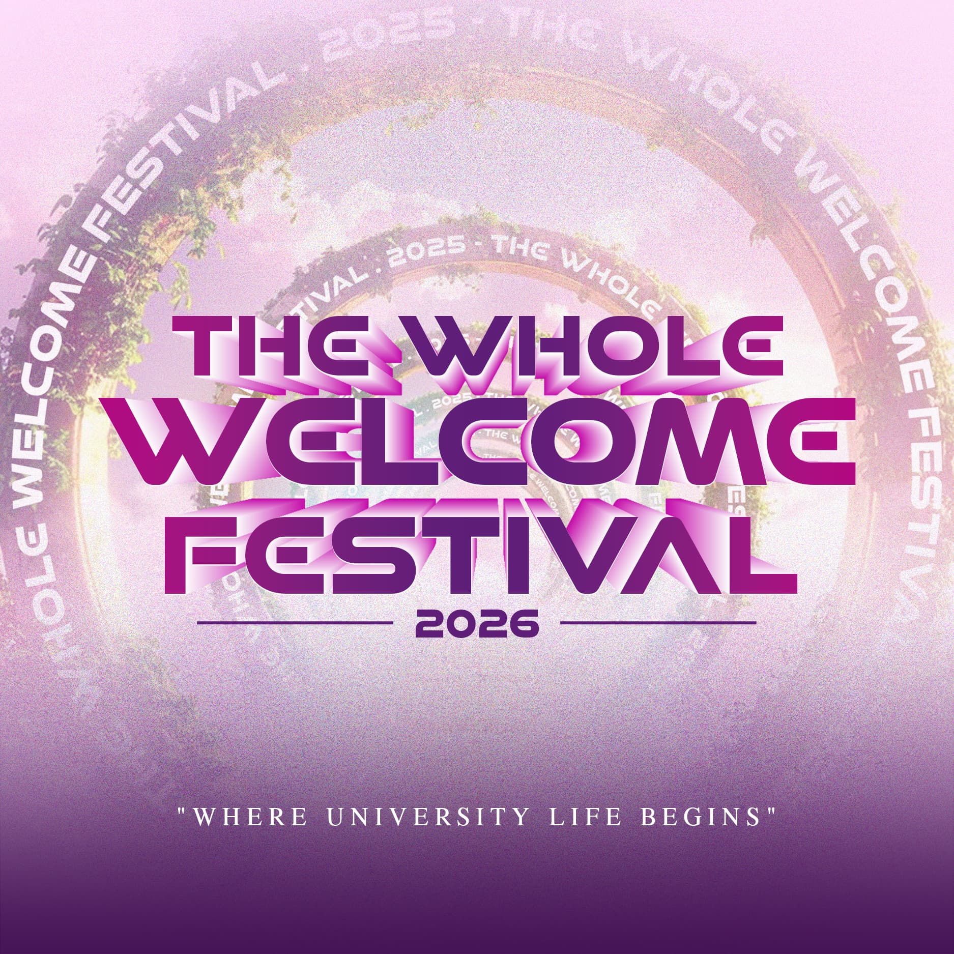 The Whole Welcome Festival 2026 poster